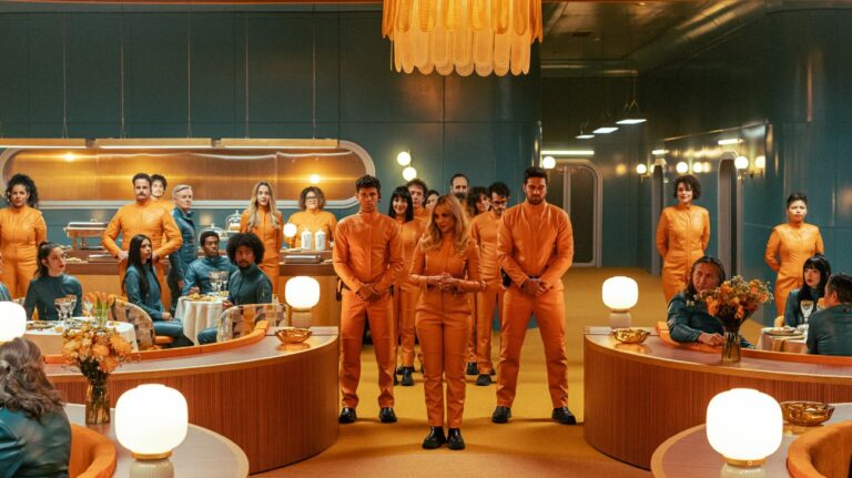 REVIEW: ‘Billionaires’ Bunker’ Is Intriguing, But Loses Itself In Melodrama Billionaires' Bunker promotional still from Netflix.