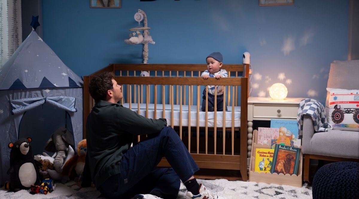 Buck with His Nephew in 9-1-1 Season 9 Episode 1