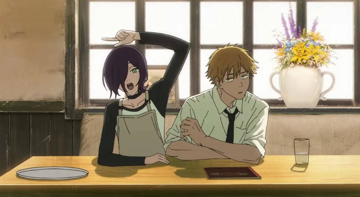 Chainsaw Man - The Movie Reze Arc promotional image from Crunchyroll