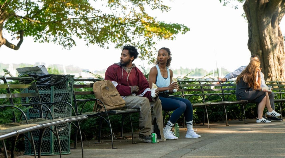 Ericka and Sam in Brilliant Minds Season 2 Episode 4