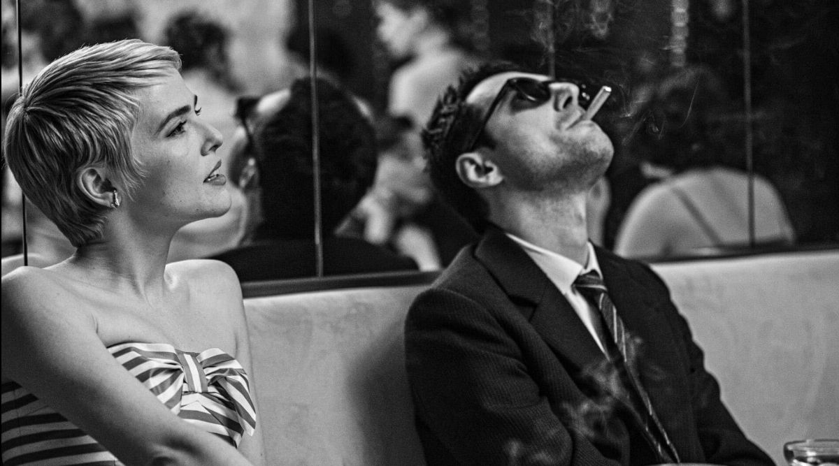 Godard and Jean Seberg in Nouvelle Vague
