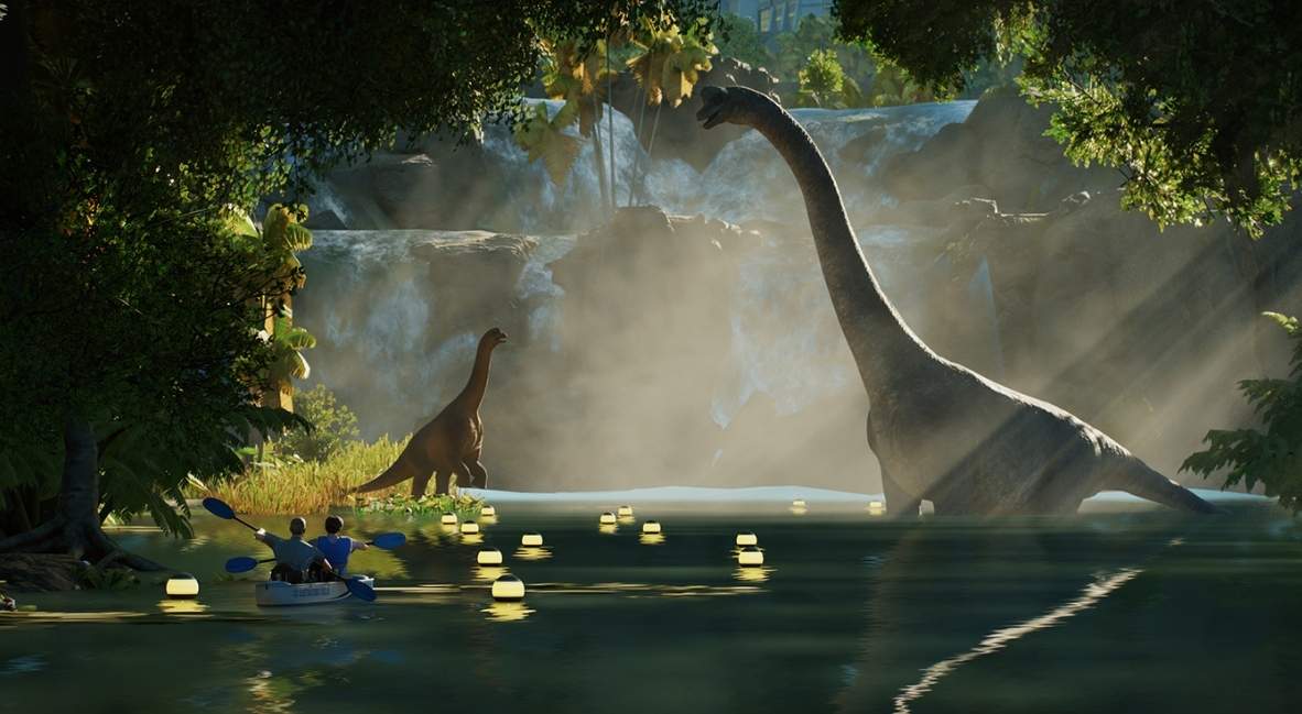 Jurassic World Evolution 3 promotional image from Frontier Developments