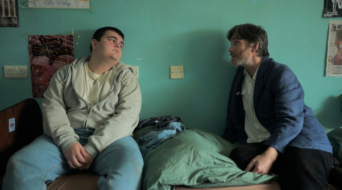 Luke Ayres and Cillian Murphy in Steve (2025)