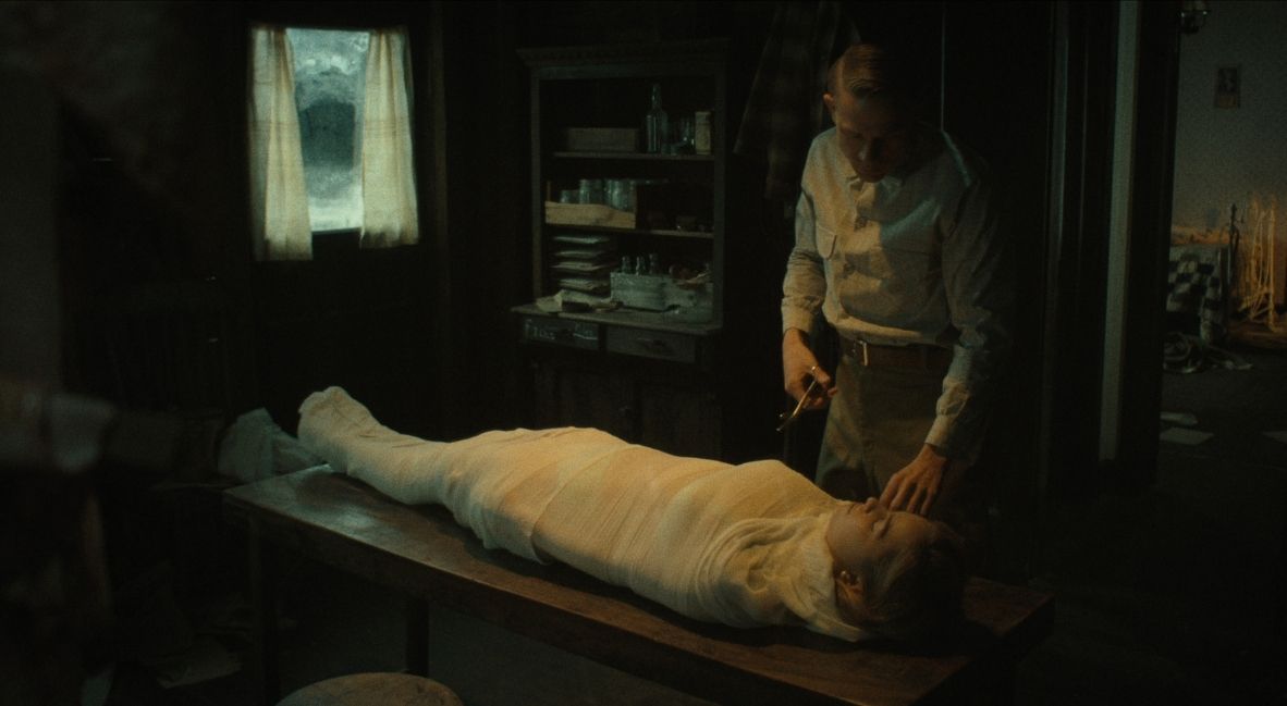 Monster: The Ed Gein Story promotional image from Netflix and Ryan Murphy