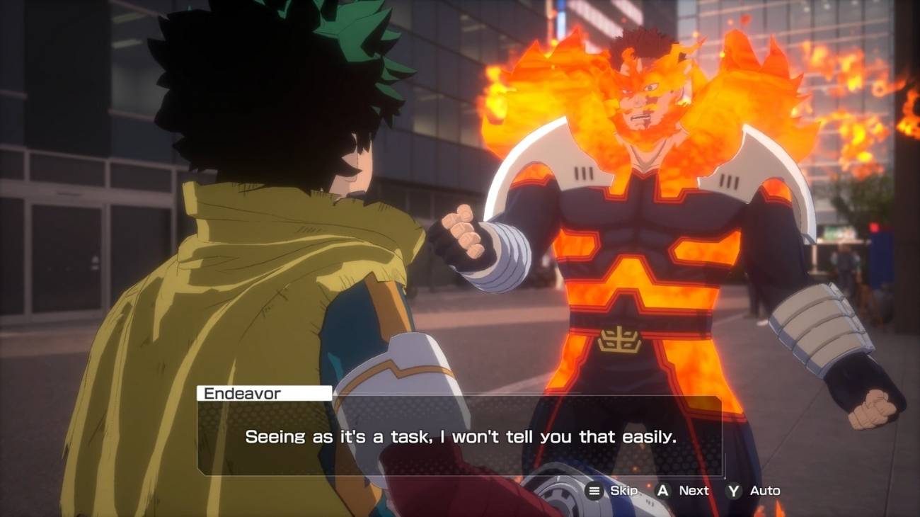 My Hero Academia All's Justice Open World open world game still