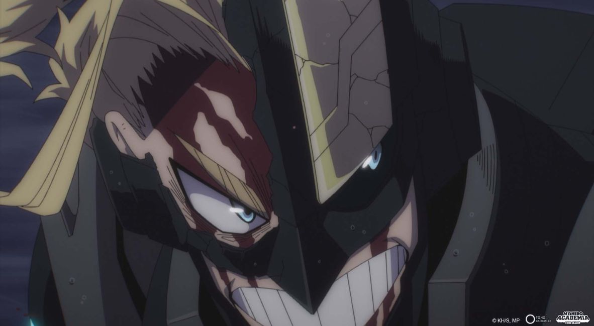All Might in My Hero Academia Episode 160