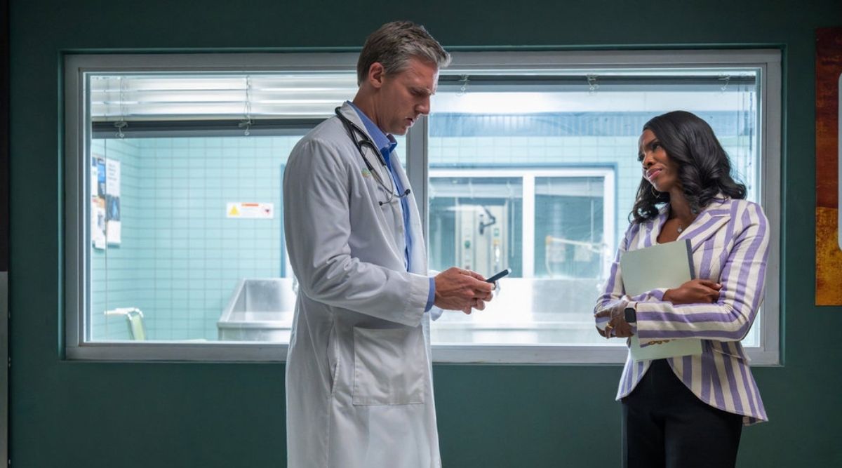 Nichols and Carol in Brilliant Minds Season 2 Episode 4