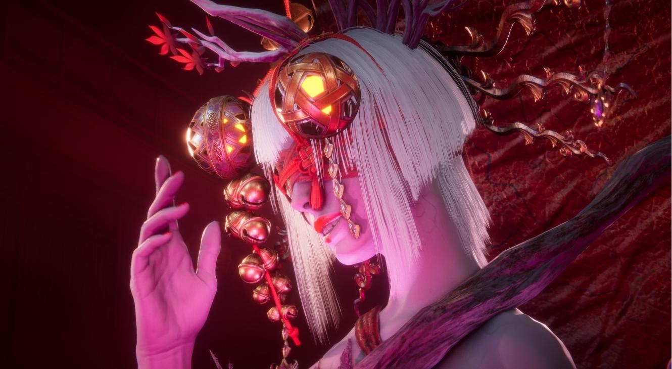 The Kitsune Courtesan Boss in Ninja Gaiden 4