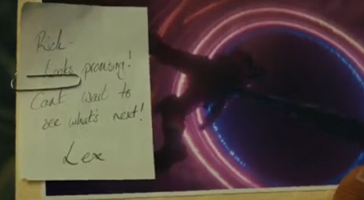 RECAP: 'Peacemaker' Season 2 Episode 8 - "Full Nelson" 1 Lex Luthor's note to Rick Flag Sr. in Peacemaker Season 2 Episode 8
