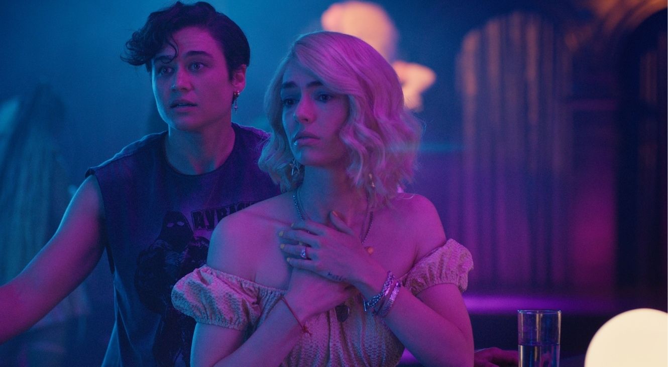 Katy O'Brien and Jack Haven in Queens of the Dead