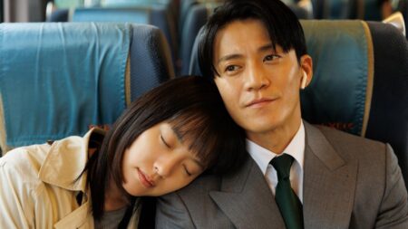Han Hyo-joo and Shun Oguri in Romantics Anonymous