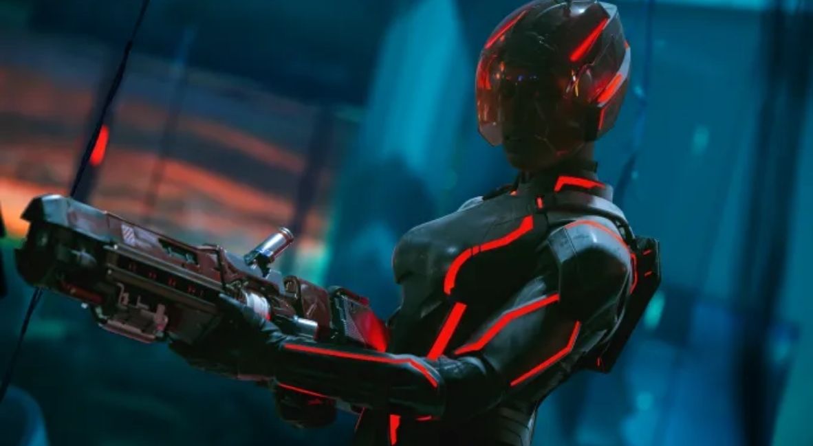 TRON Ares promotional image from Disney