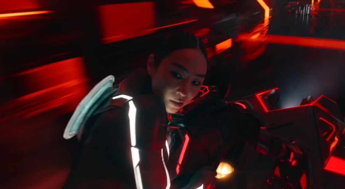 TRON Ares promotional image from Disney