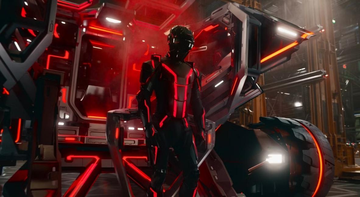 TRON Ares promotional image from Disney