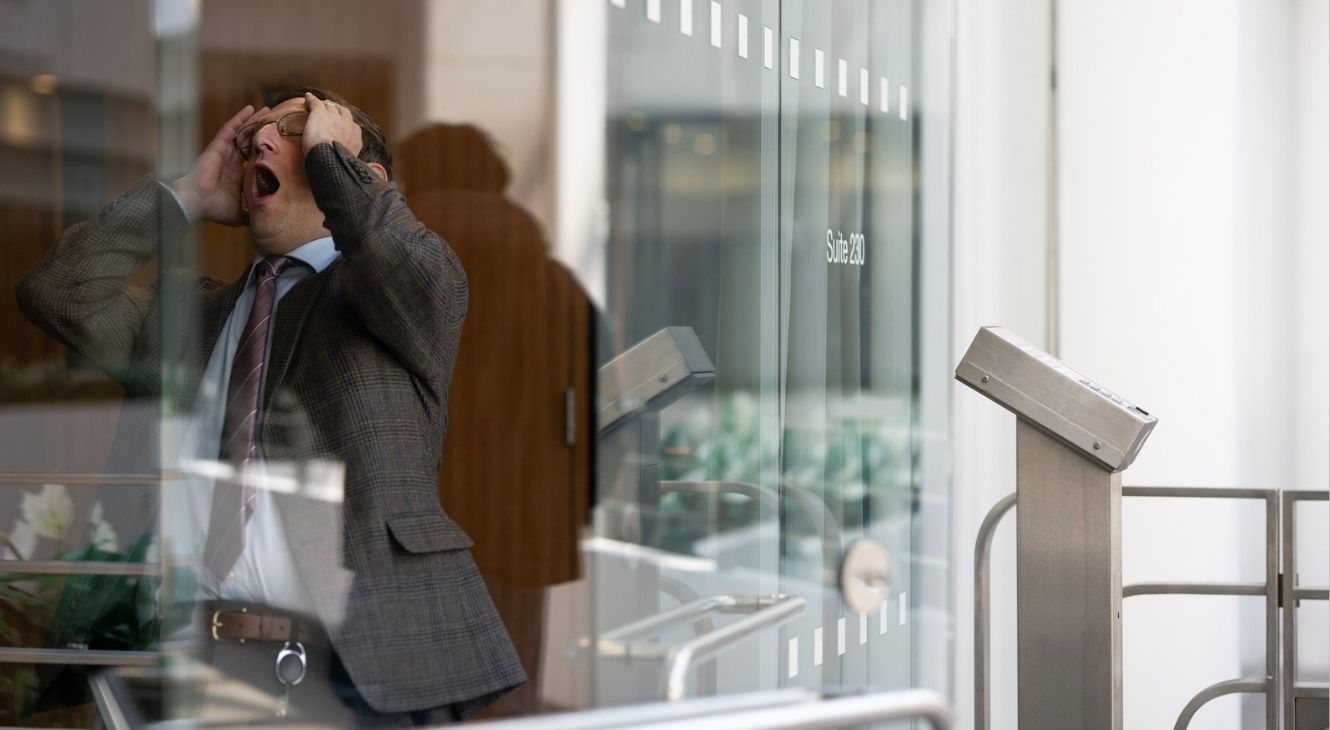 Tim Robinson in The Chair Company Episode 3