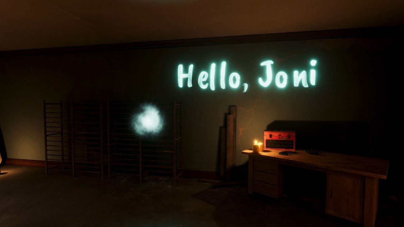 The Haunting of Joni Evers promotional gameplay still from Causeway Studios