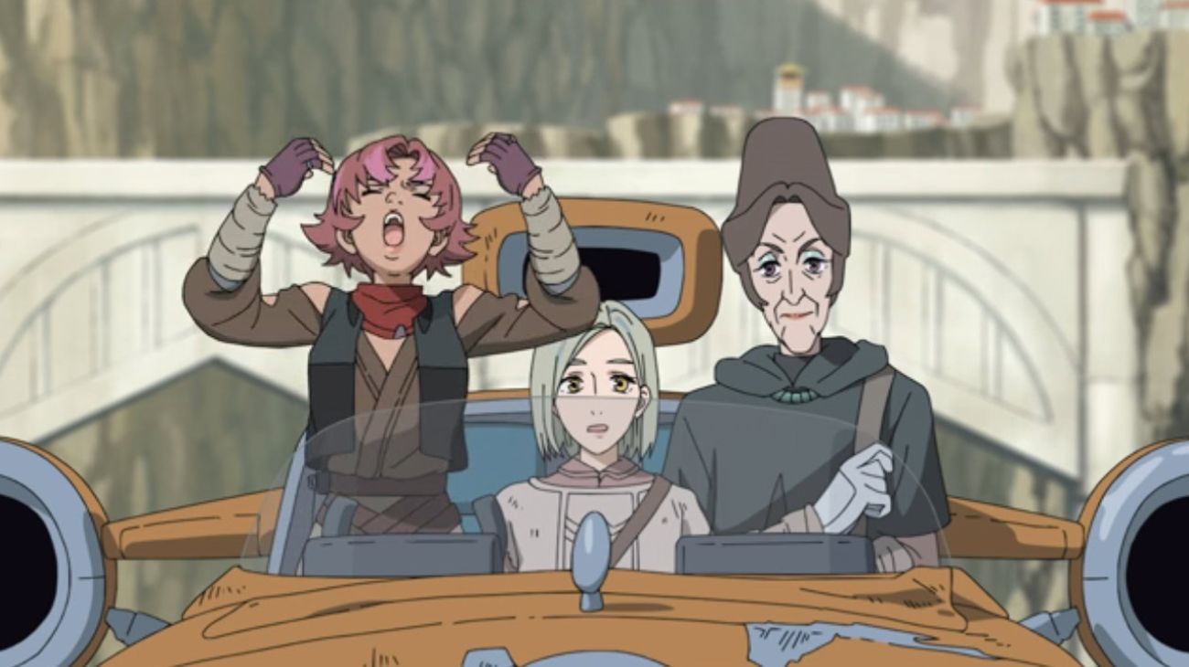 The Smuggler - Star Wars Visions Volume 3 Episode 7 still from Disney+