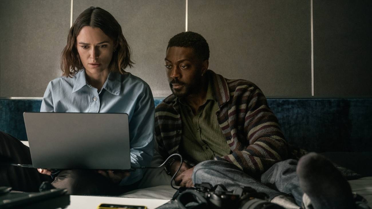 The Woman in Cabin 10 promotional image from Netflix.