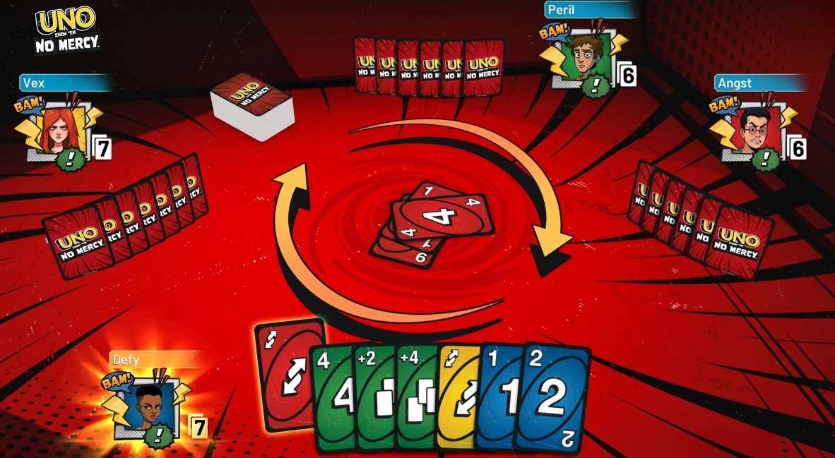 UNO Show 'Em No Mercy DLC gameplay screenshot from Ubisoft