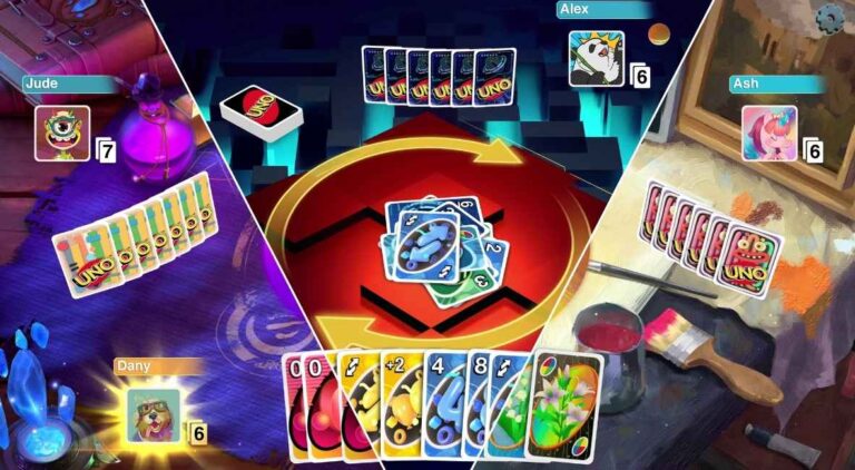 The UNO Show ‘Em No Mercy DLC Ups The Chaos And Competition UNO Show 'Em No Mercy DLC gameplay screenshot from Ubisoft