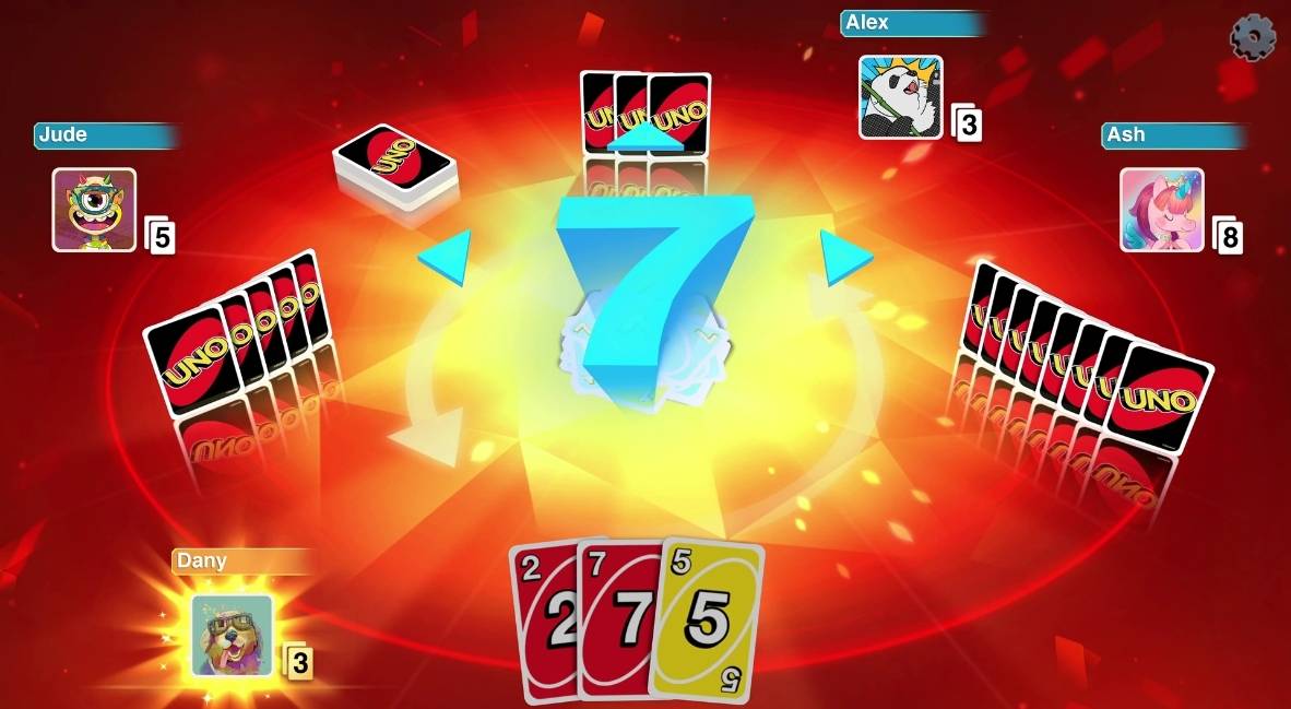 UNO Show 'Em No Mercy DLC gameplay screenshot from Ubisoft