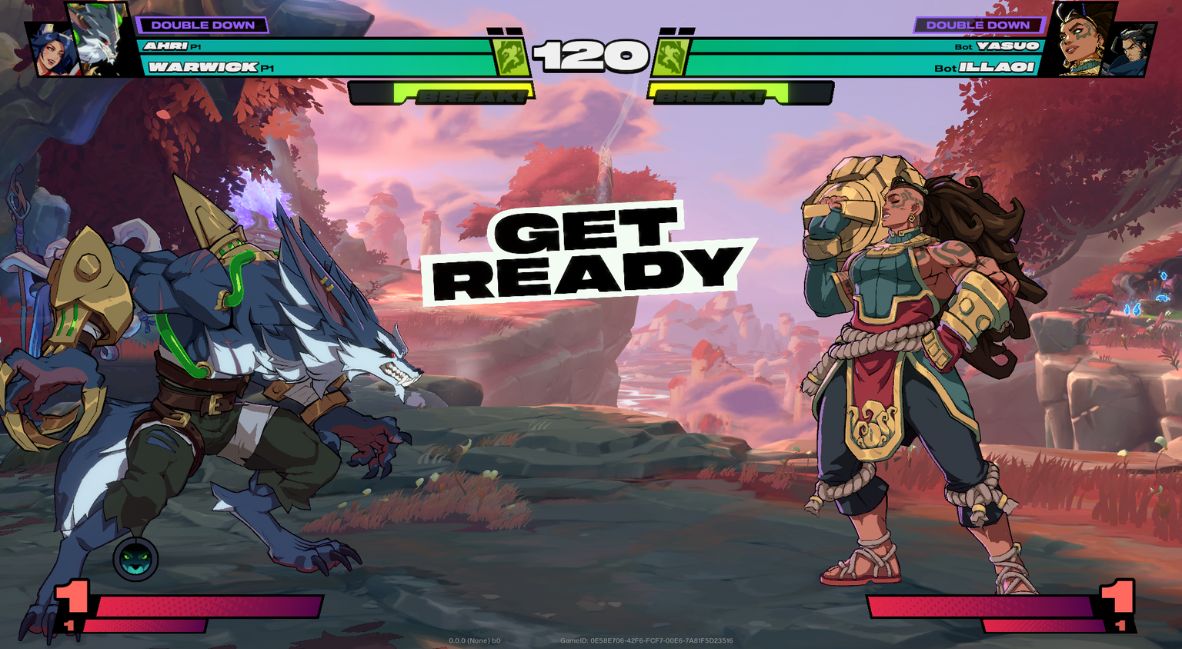 Warwick Brings A Rewarding Playstyle To 2XKO 1 The beginning of a fight with Warwick