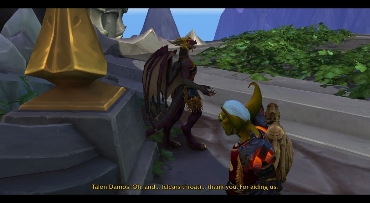 World of Warcraft game still