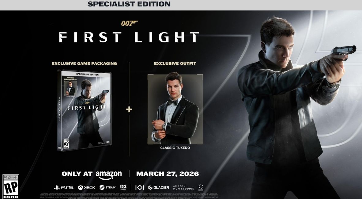 007 First Light Pre-Order Bonuses promotional image