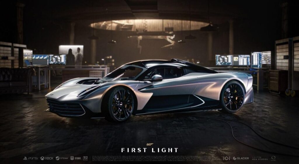 007 First Light Aston Martin Valhalla supercar