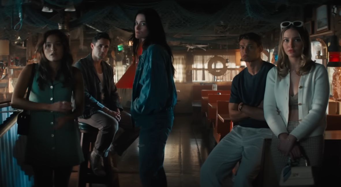 The cast from the 2025 fun horror film I Know What You Did Last Summer