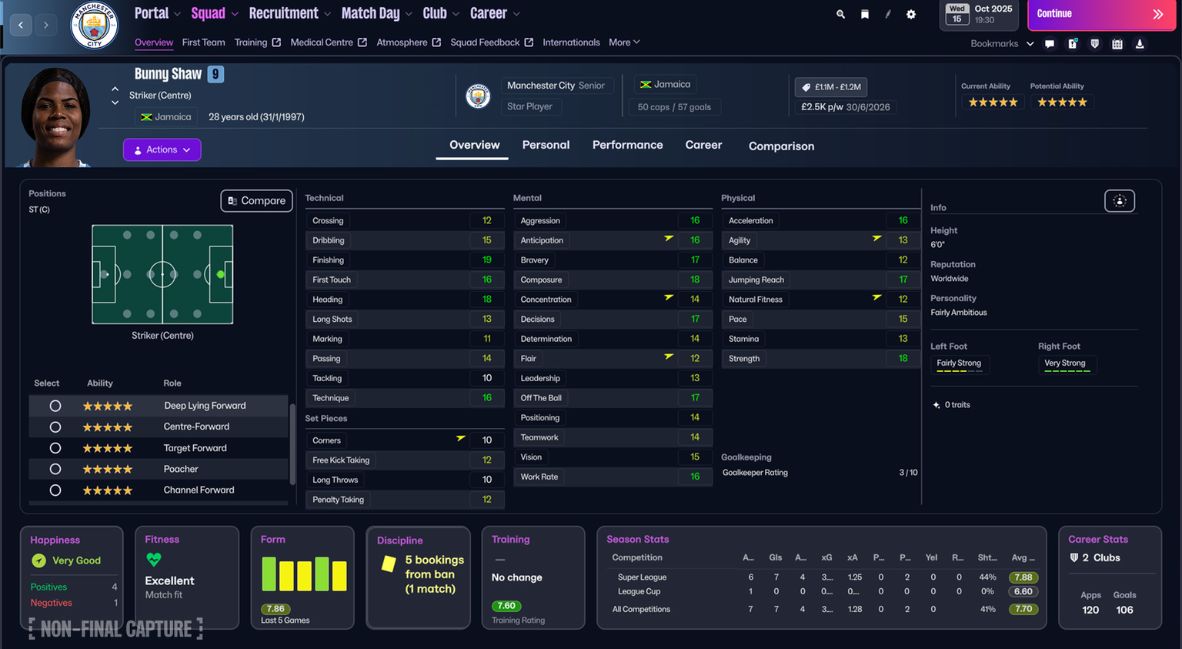 women's football in Football Manager 26