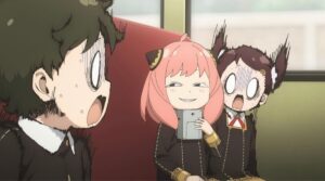 Anya, Damian, and Becky in Spy x Family Season 3 Episode 7