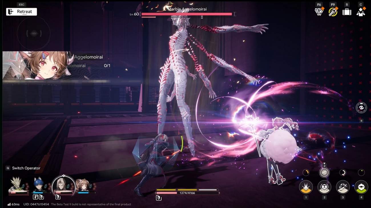 Arknights Endfield Beta Test II gameplay still from Gryphline