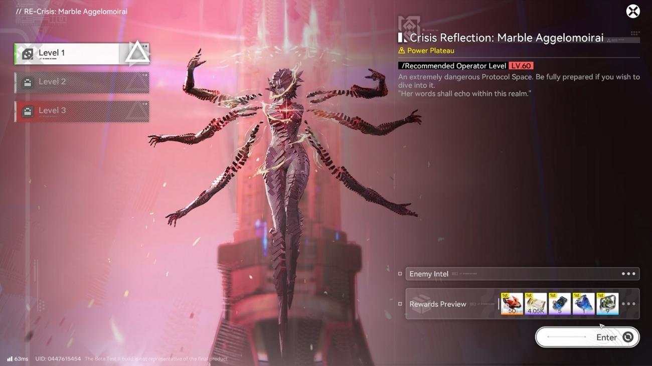 Arknights Enfield Beta Test II gameplay screenshot