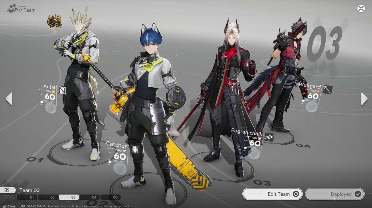 Arknights Enfield Beta Test II gameplay screenshot