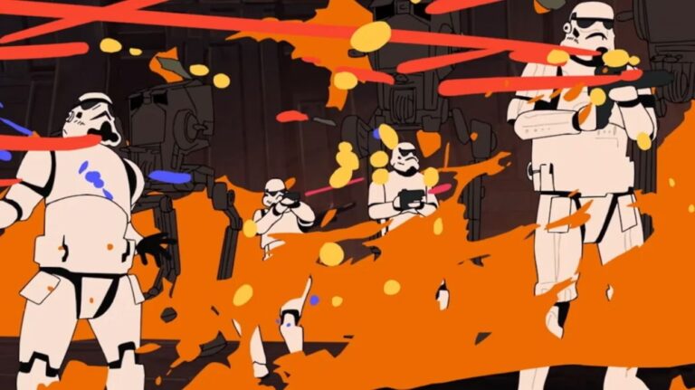 Black - Star Wars Visions Volume 3 Episode 9 still from Disney+