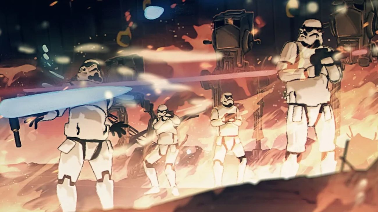 Black - Star Wars Visions Volume 3 Episode 9 still from Disney+