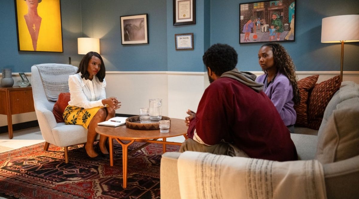 Carol, Sam, and Ericka in Brilliant Minds Season 2 Episode 7