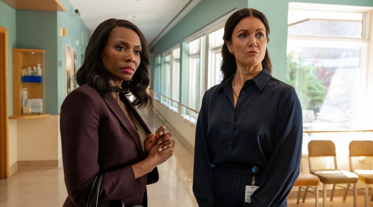 Carol and Amelia in Brilliant Minds Season 2 Episode 8