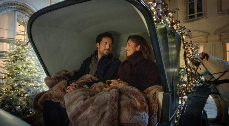 REVIEW: ‘Champagne Problems’ (2025) Embraces Its Bubbly Sweetness Tom Wozniczka and Minka Kelly in Champagne Problems (2025)