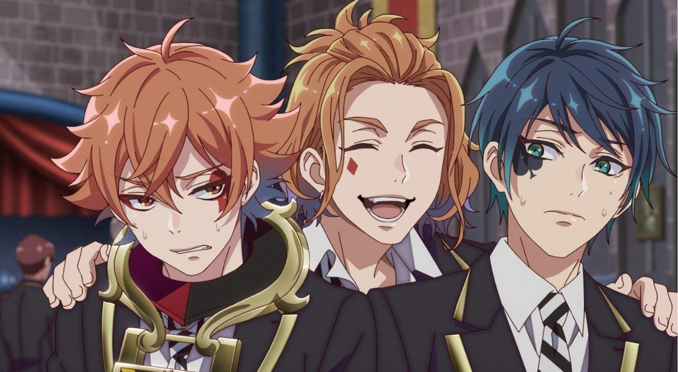 Ace, Cater, and Deuce in Disney Twisted-Wonderland The Animation Episode 4 