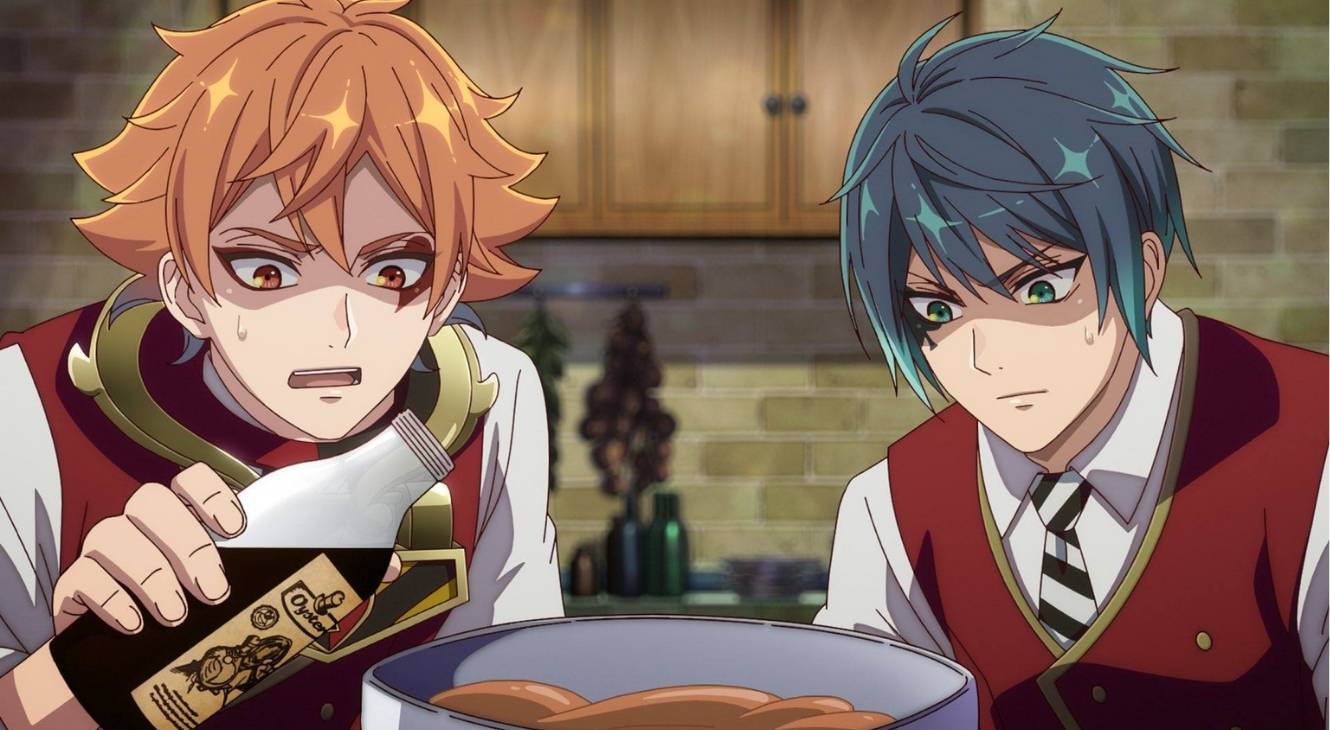 REVIEW: ‘Disney Twisted-Wonderland The Animation’ Episode 5 — "A Mealtime Chat" 2 Ace and Deuce in Disney Twisted-Wonderland The Animation Episode 5