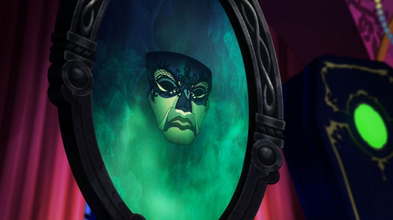 The Magic Mirror in Disney Twisted-Wonderland the Animation Episode 2