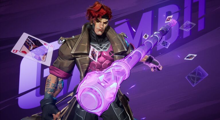Gambit Spices Up The Marvel Rivals Support Class In Season 5 Gambit in Marvel Rivals