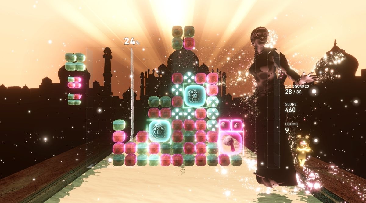 Gameplay in Lumines Arise