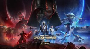 Star Wars: Galaxy of Heroes promo art from EA