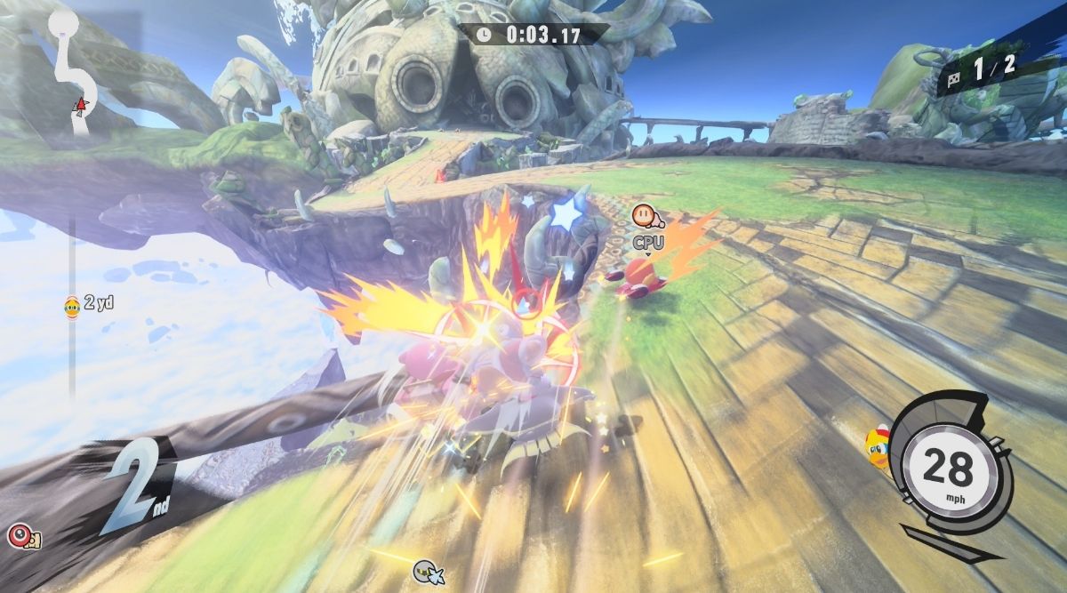 REVIEW: 'Kirby Air Riders' Rules The Interstellar Roads 1 Kirby Air Riders Air Ride Combat