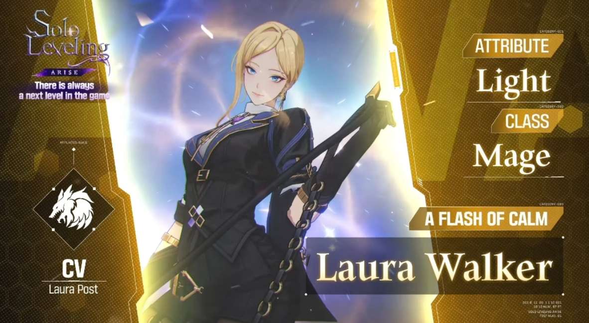 Laura Walker in Solo Leveling ARISE November Update