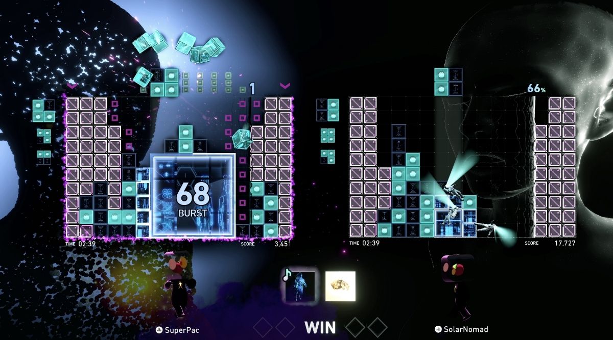 Lumines Arise Multiplayer