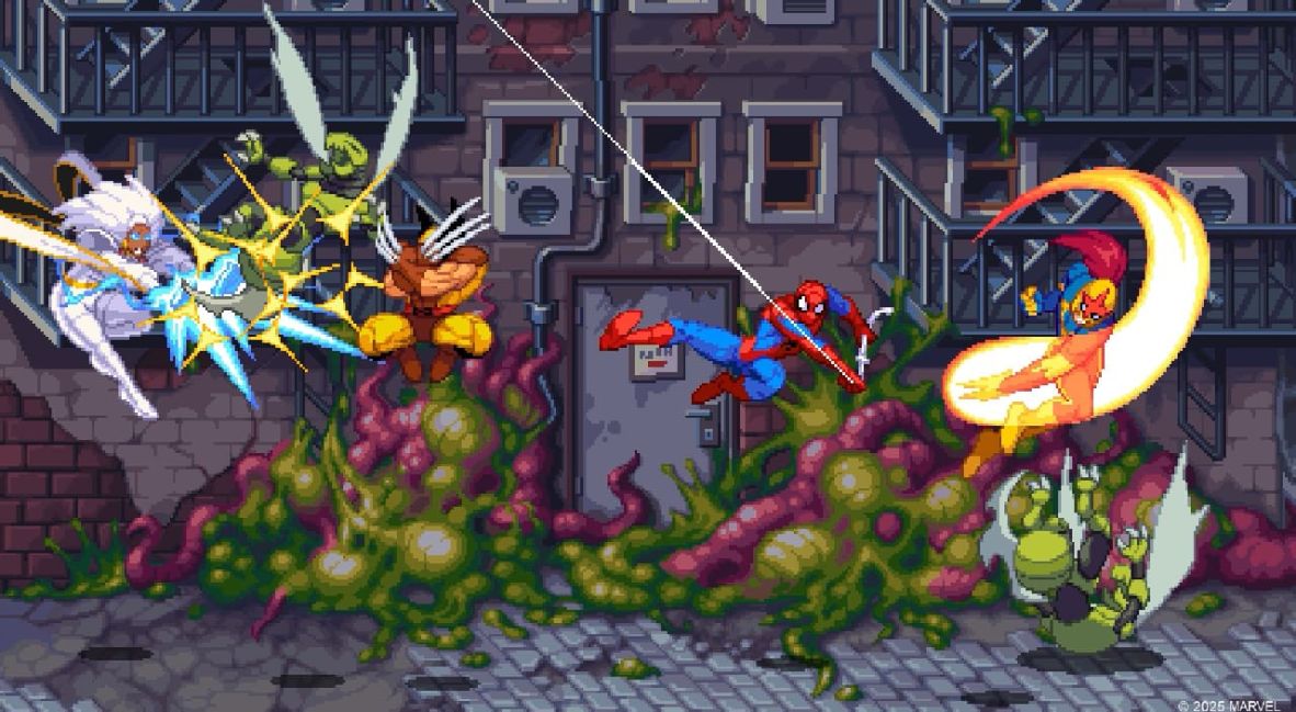 Four player mayhem in Marvel Cosmic Invasion